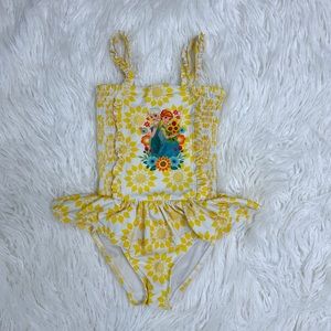 Disney Frozen // Elsa & Ana // one piece little girls swimsuit